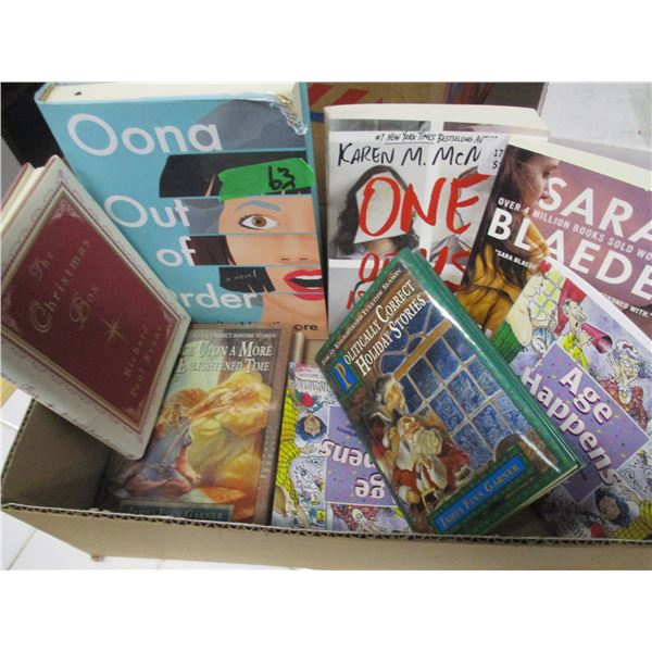 BOX C/W ASSORTED BOOKS