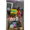 Image 1 : VANITY MIRROR, BOTTLE CAPS, MISC ITEMS