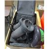 Image 1 : BOX C/W FOUNTAIN, HEATER, MISC