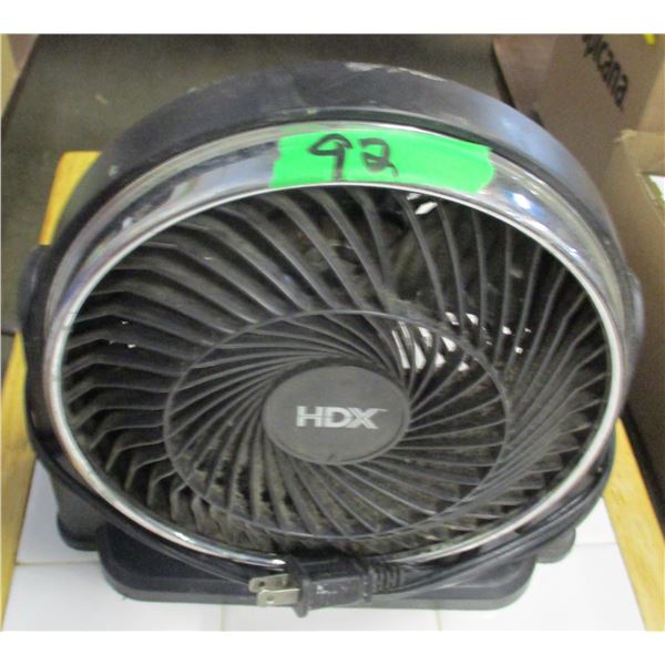 HDX FAN (RUNNING)