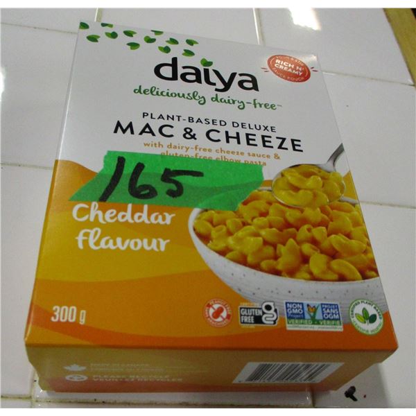 SHELF PULLS (AS IS):  DAIYA MAC & CHEESE (300G) - BOX