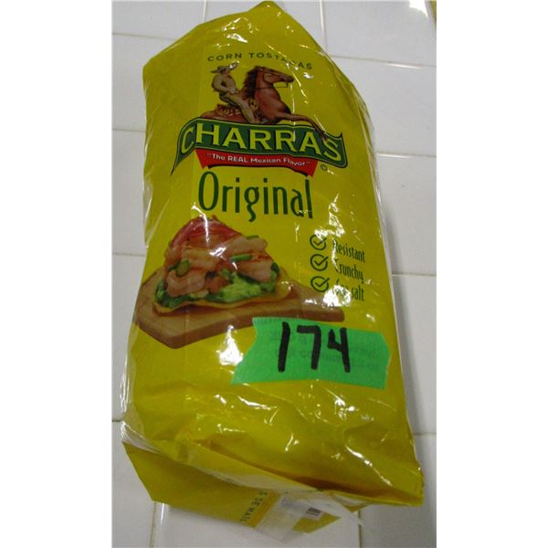 SHELF PULLS (AS IS):  CHARRAS ORIGINAL CHIPS (350G) - BAG