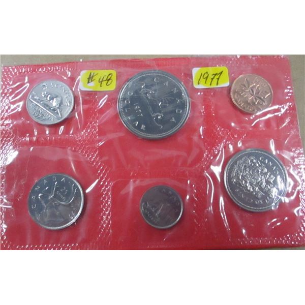 1977 PROOF CANADA MINT SEALED COIN SET