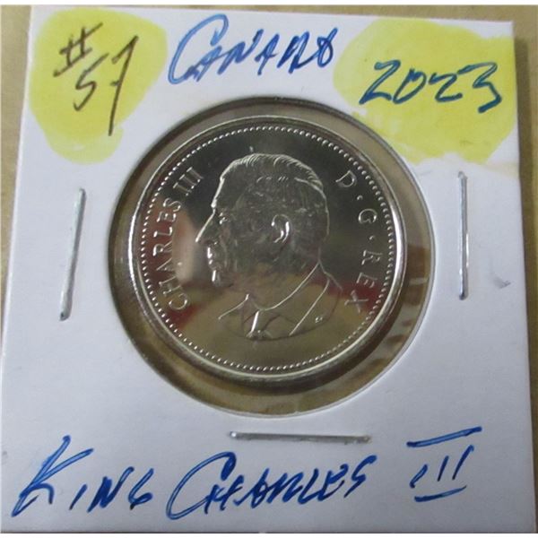 2023 PROOF KING CHARLES III HALF DOLLARS