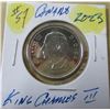 Image 1 : 2023 PROOF KING CHARLES III HALF DOLLARS
