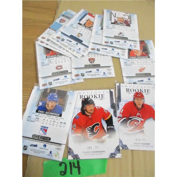 COLLECTIBLE:  ASSORTED HOCKEY CARDS