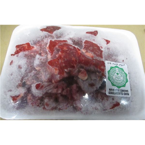 SHELF PULLS (AS IS):  BEEF STEW MEAT