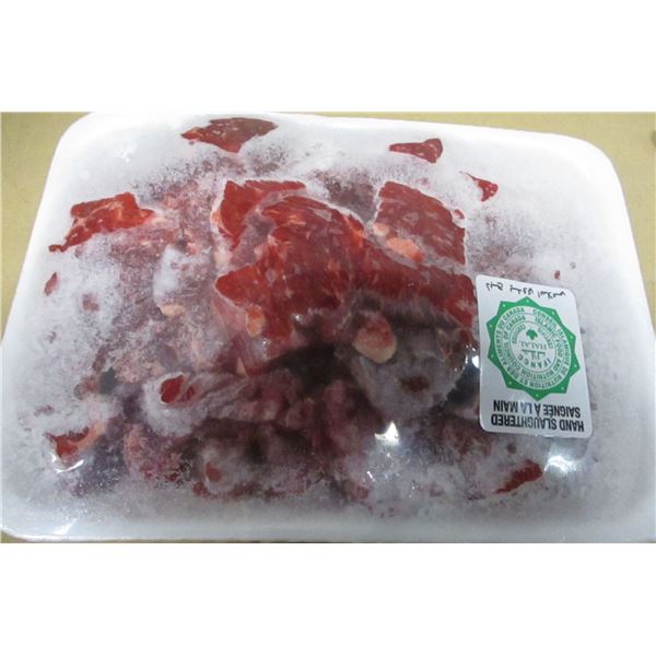 SHELF PULLS (AS IS):  BEEF STEW MEAT