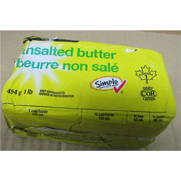 SHELF PULLS (AS IS):  UNSALTED BUTTER (1 LB)
