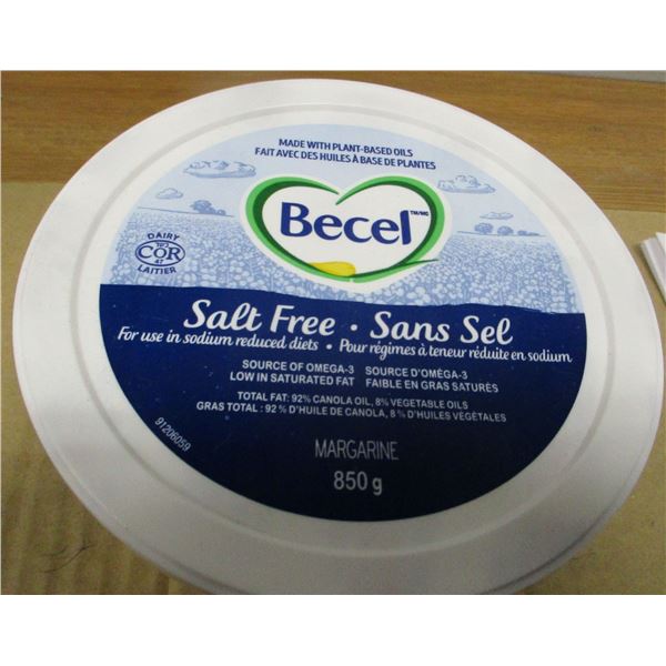SHELF PULLS (AS IS):  SALT FREE BECEL MARGARINE (850G)