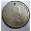 Image 2 : 1958 BC TOTEM POLE (HOLE) CANADA SILVER DOLLAR