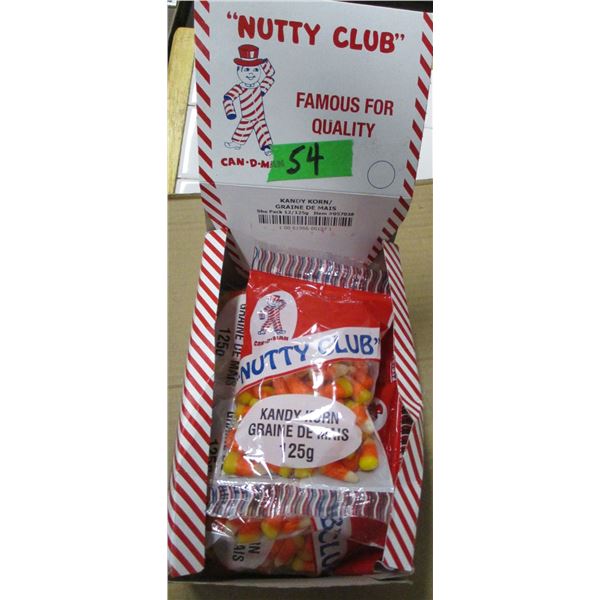 SHELF PULLS (AS IS):  KANDY CORN (12 X 125G BAGS) - BOX