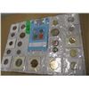 Image 2 : SHEET OF VARIOUS COLLECTIBLE SILVER COINS
