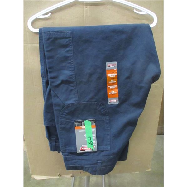 NEW:  DICKIES BLUE WORK PANTS (SIZE 42 X 30)
