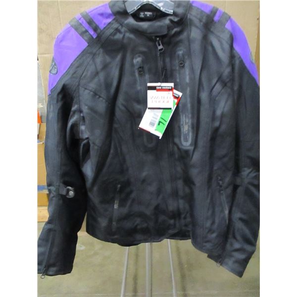 FREIGHT DAMAGE (AS IS):  LADIES MOTO-CROSS JACKET (SIZE XL)