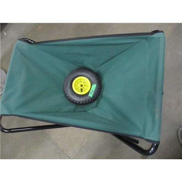 FREIGHT DAMAGE (AS IS):  SINGLE WHEEL CART