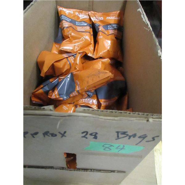 FREIGHT DAMAGE (AS IS):  BOX C/W APPROX. 28 BAGS OF COFFEE