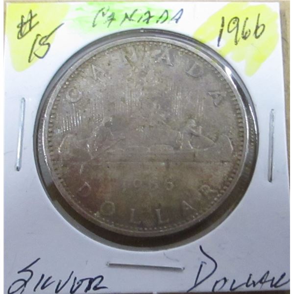 1966 CANADA SILVER DOLLAR