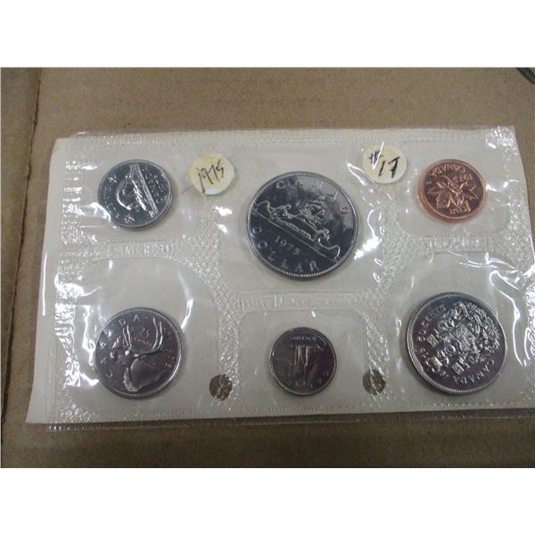 1975 PROOF CANADA MINT SEALED COIN SET