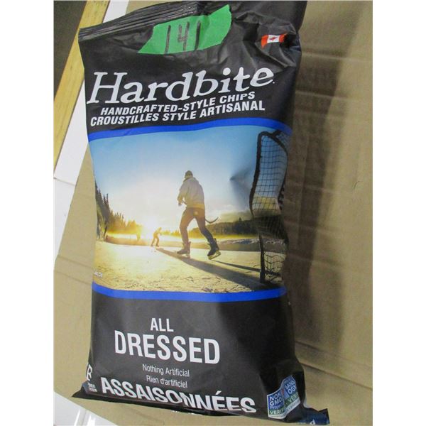 SHELF PULLS (AS IS):  HARD BITE ALL DRESSED CHIPS (150G) - BAG