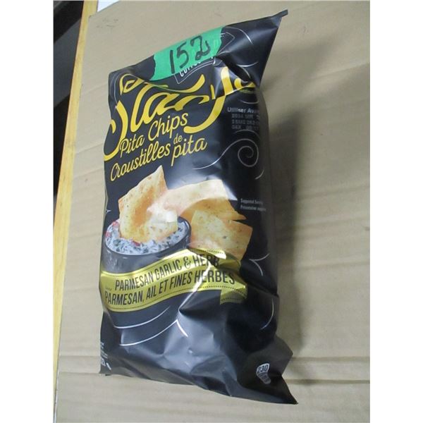 SHELF PULLS (AS IS):  STACY'S PITA CHIPS (227G) - BAG