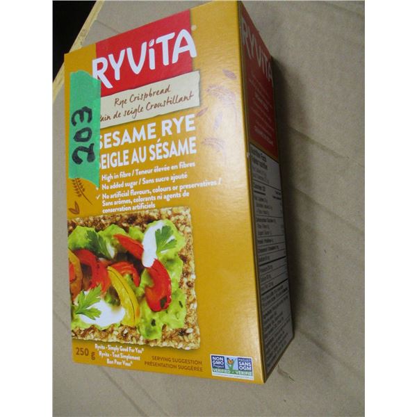 SHELF PULLS (AS IS):  RYVITA RYE CRISP BREAD (250G) - BOX