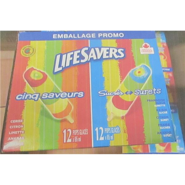 FROZEN:  LIFESAVERS ICE POP (24 X 65 ML)