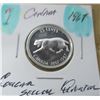 Image 1 : 1967 PROOF CAMEO CANADA SILVER QUARTER