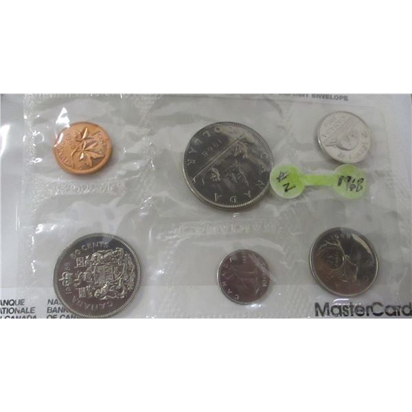 1968 PROOF CANADA MINT SEALED COIN SET