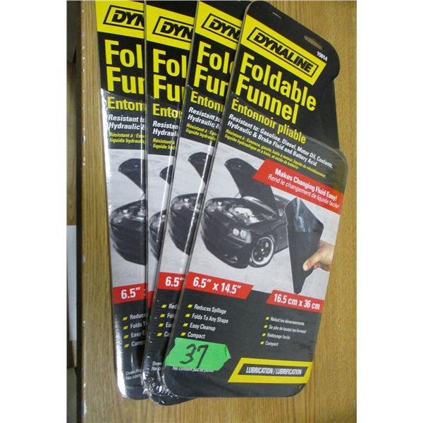 NEW:  4 FOLDABLE FUNNELS