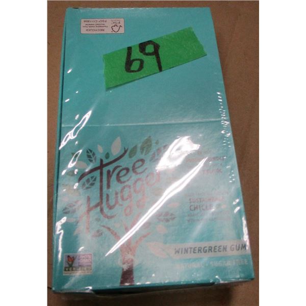 SHELF PULLS (AS IS):  WINTERGREEN GUM (APPROX. 110 STICKS)