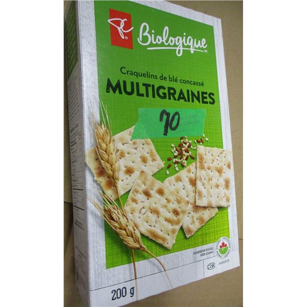 SHELF PULLS (AS IS):  MULTIGRAIN CRACKERS (200G) - BOX