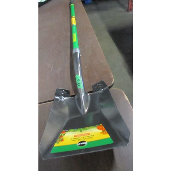NEW:  MIRACLE GROW HEAVY DUTY SQUARE SHOVEL