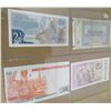 Image 2 : STOCK SHEET OF WORLD COLLECTABLE BANK NOTES