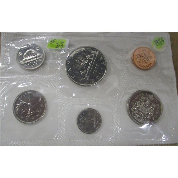 1975 PROOF CANADA MINT SEALED COIN SET