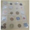Image 1 : STOCK SHEET OF COLLECTABLE WORLD COINS