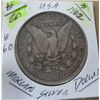 Image 1 : 1902 USA MORGAN SILVER DOLLAR