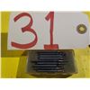 Image 1 : Box(9) of Assorted Solid Carbide End Mill shank 1/8"