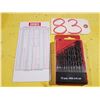 Image 2 : New Drill Set 1/16" to 1/4" with chart