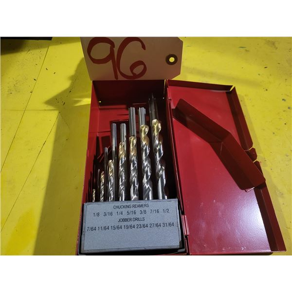 New DORMER Reamer -Drill Set  1/8" to 1/2"