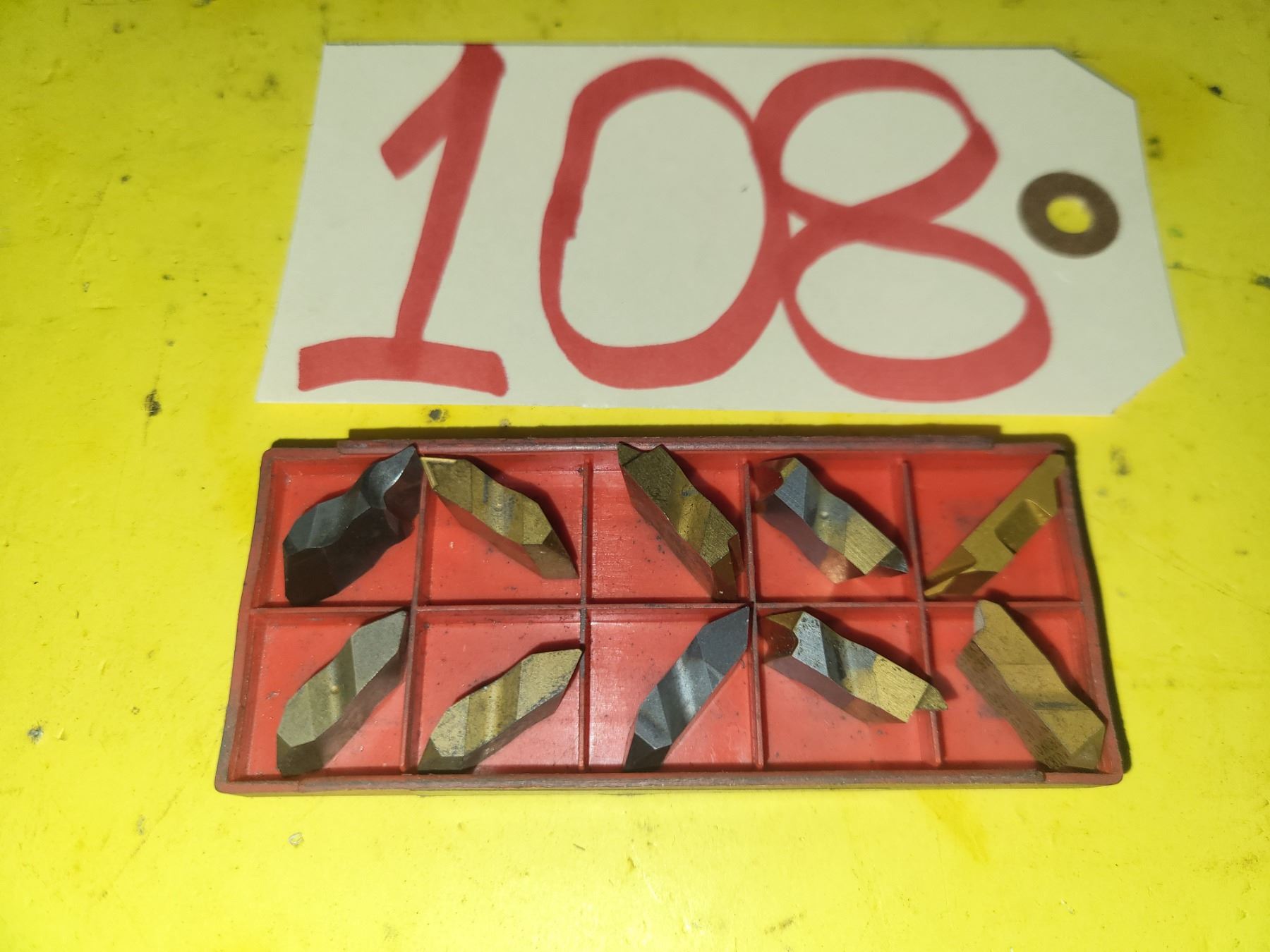 Box Steel Thread Insert Box of Threading Inserts(10) - Atelier STCG inc