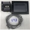 Image 1 : Automat Omron CP1L-L200DR-D + Display  NP5-SQ001B + cable communication