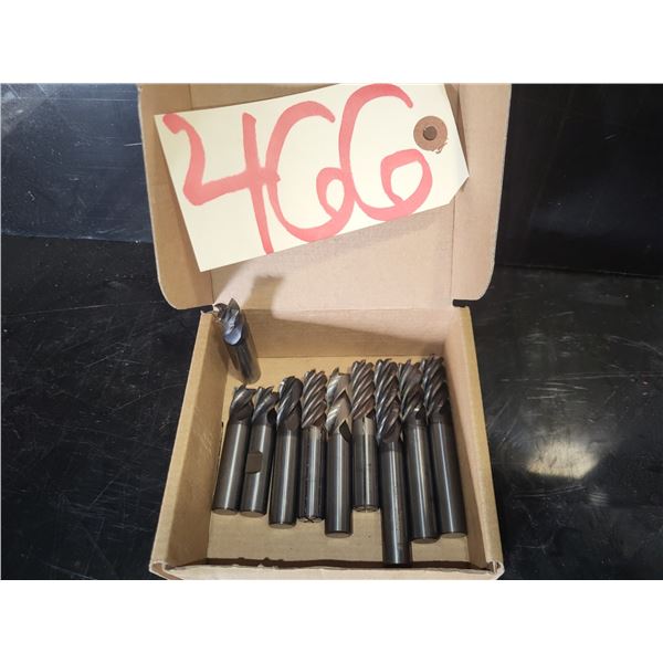 Lot(10) of assorted Solid Carbide End Mill 1/2"