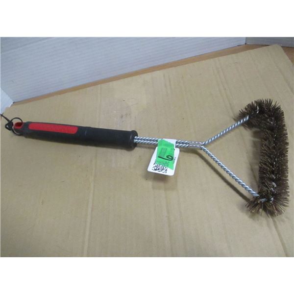 NEW:  SINGLE BRUSH BBQ BRUSH