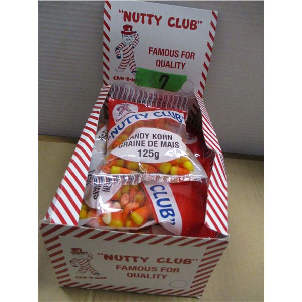 SHELF PULLS (AS IS):  KANDY KORN (12 X 125G) - BOX