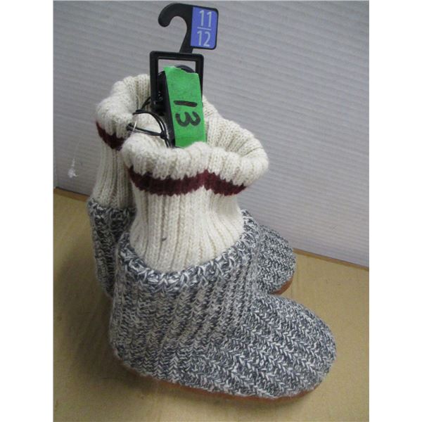 NEW:  SLIPPERS (SIZE 11/12)