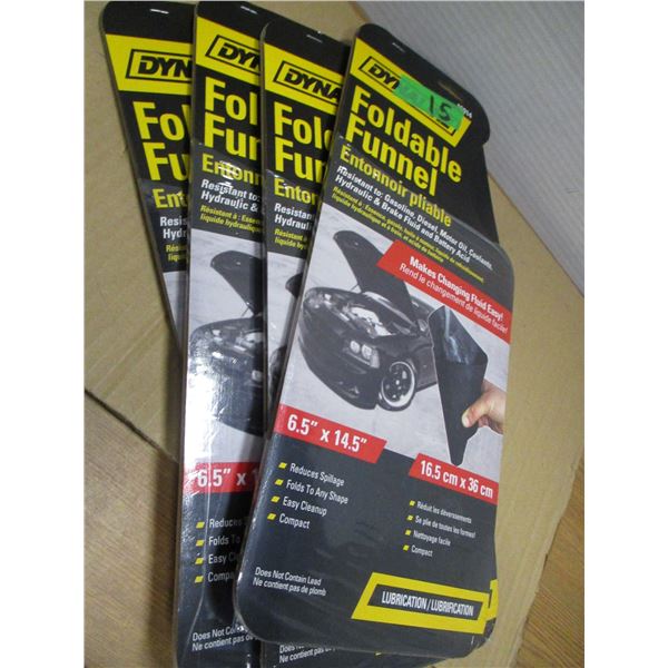 NEW:  4 FOLDABLE FUNNELS