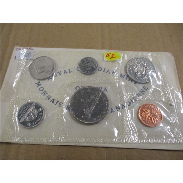 1968 PROOF CANADA MINT SEALED COIN SET