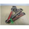Image 1 : ESTATE:  SET OF 3 PIPE WRENCHES