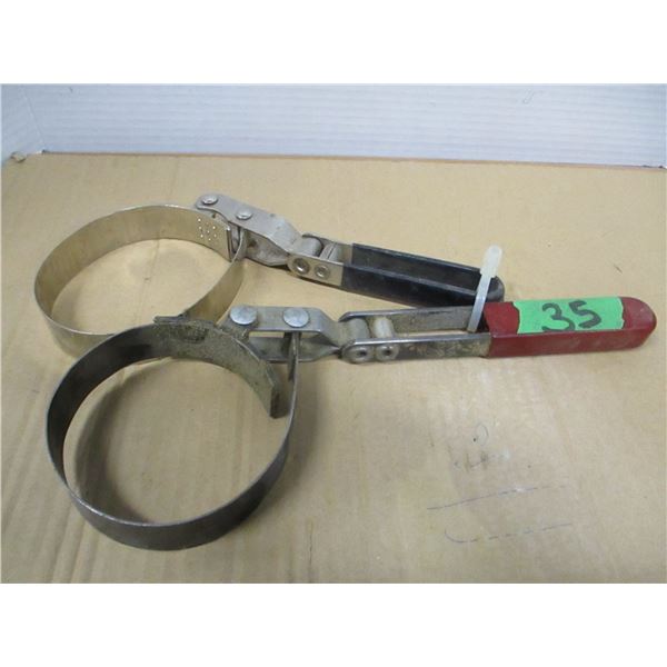 ESTATE:  2 OIL FILTER WRENCHES